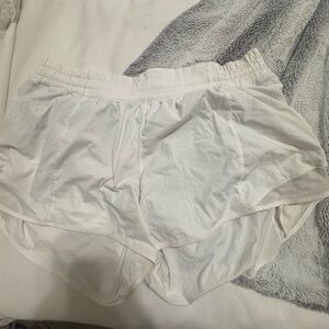 White Lululemon Shorts